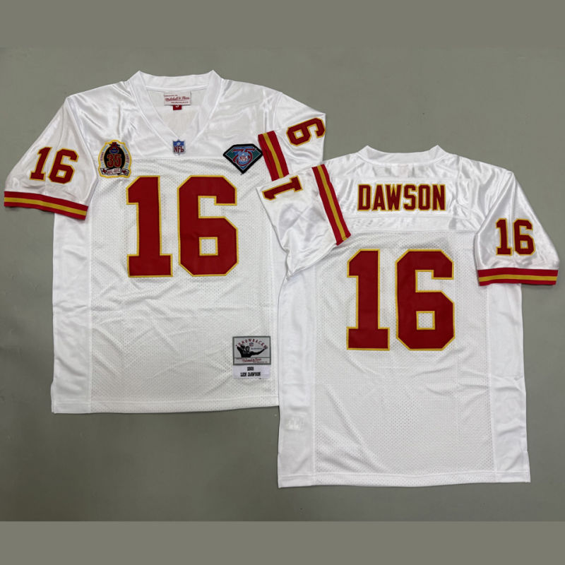 DAWSON #32 Men's Kansas City Chiefs Retro NFL Jersey