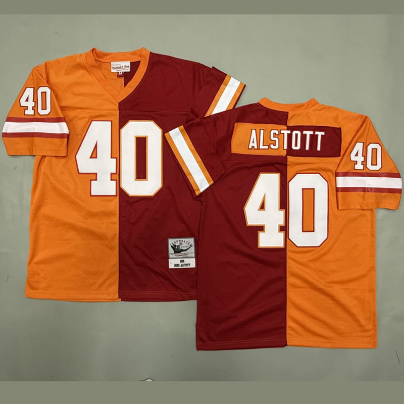 ALSTOTT #40 Men's Tampa Bay Buccaneers Retro NFL Jersey