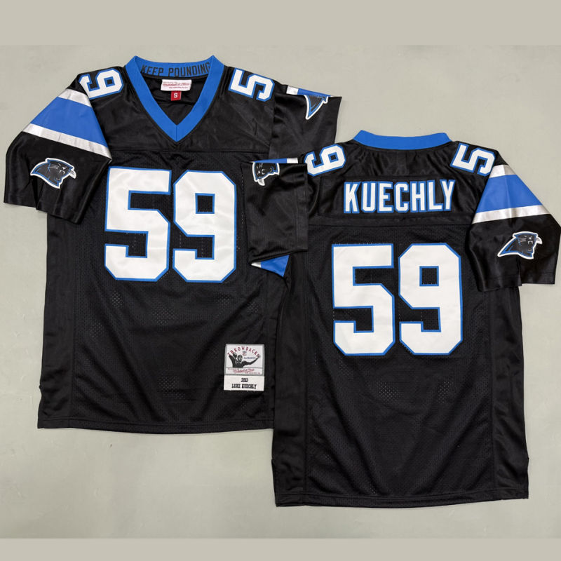 KUECHLY #59 Men's Carolina Panthers Retro NFL Jersey