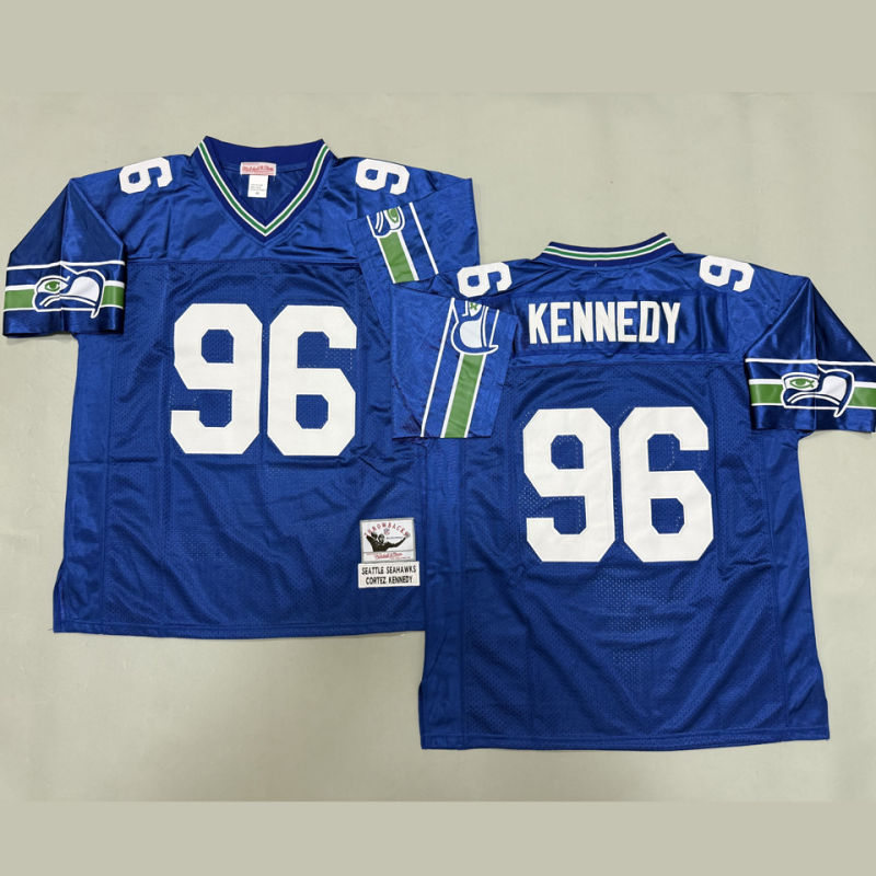 KENNEDY #96 Seattle Seahawks Retro NFL Jersey