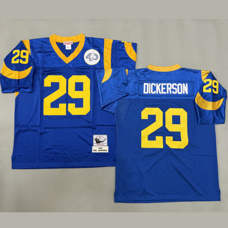 DICKERSON #29 Men's Los Angeles Rams Retro NFL Jersey