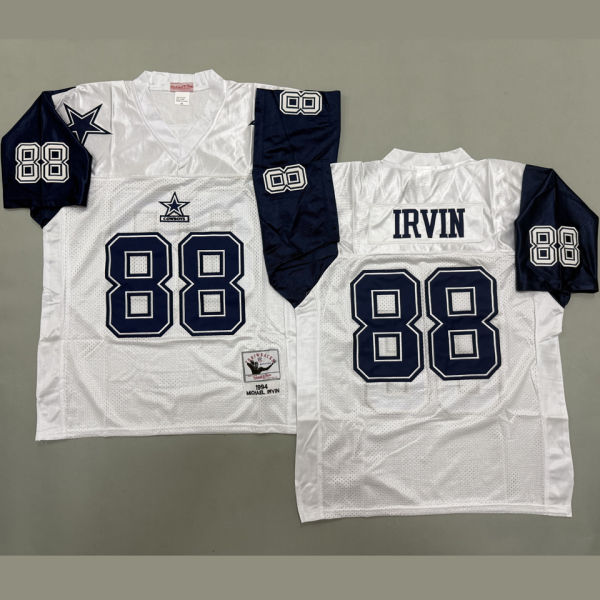 IRVIN #88 Men's Dallas Cowboys Retro NFL Jersey 牛仔
