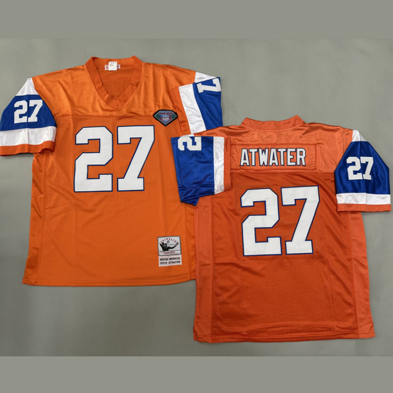 ATWATER #27 Men's Denver Broncos Retro NFL Jersey
