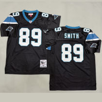SMITH #89 Men's Carolina Panthers Retro NFL Jersey 黑豹