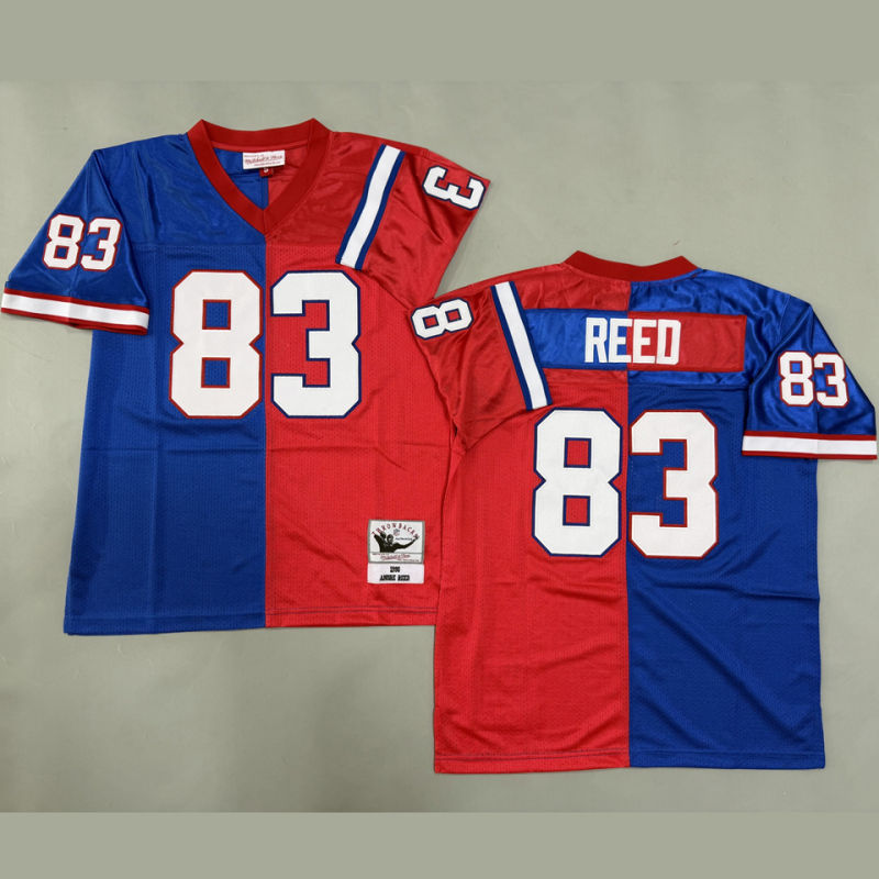 REED #83 Men's Buffalo Bills Retro NFL Jersey