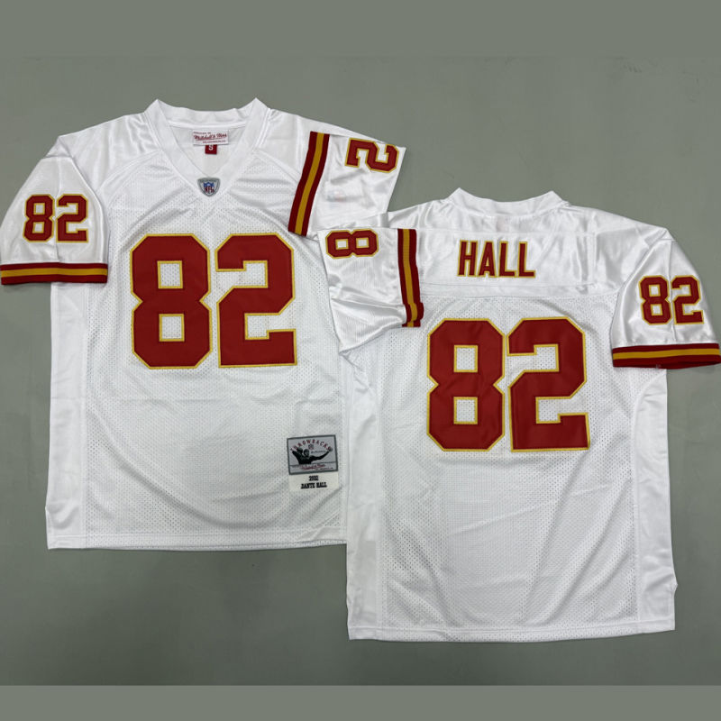 HALL #82 Men's Kansas City Chiefs Retro NFL Jersey