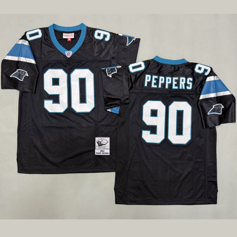PEPPERS #90 Men's Carolina Panthers Retro NFL Jersey