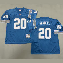 SANDERS #20 Men's Detroit Lions Retro NFL Jersey 雄狮