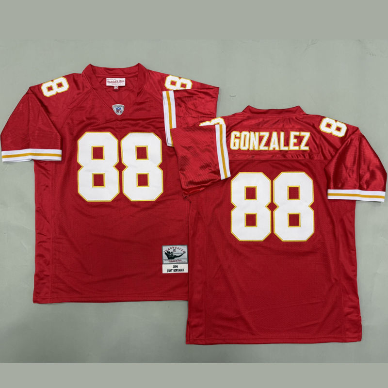 GONZALEZ #88 Men's Kansas City Chiefs Retro NFL Jersey