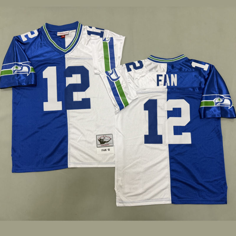 FAN #12 Seattle Seahawks Retro NFL Jersey