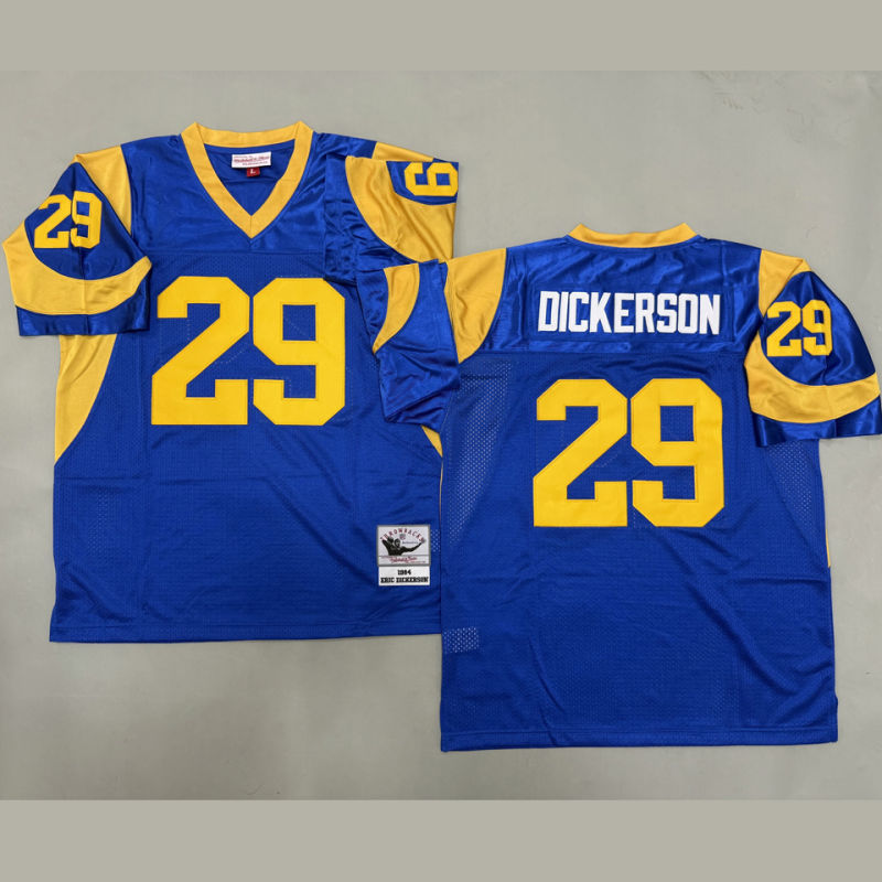 DICKERSON #29 Men's Los Angeles Rams Retro NFL Jersey