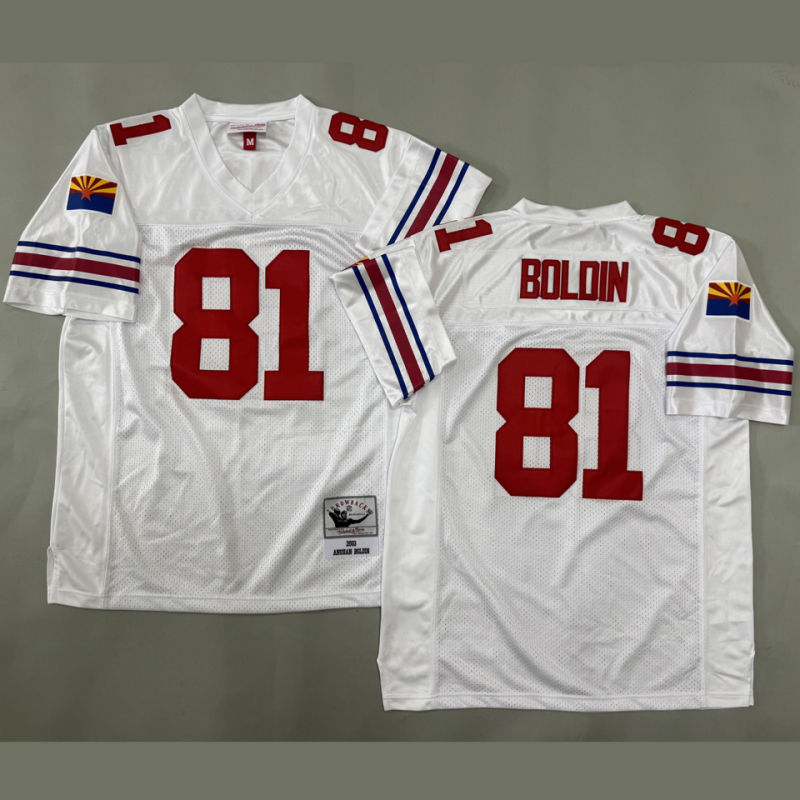 BOLDIN #81 Men's Arizona Cardinals Retro NFL Jersey