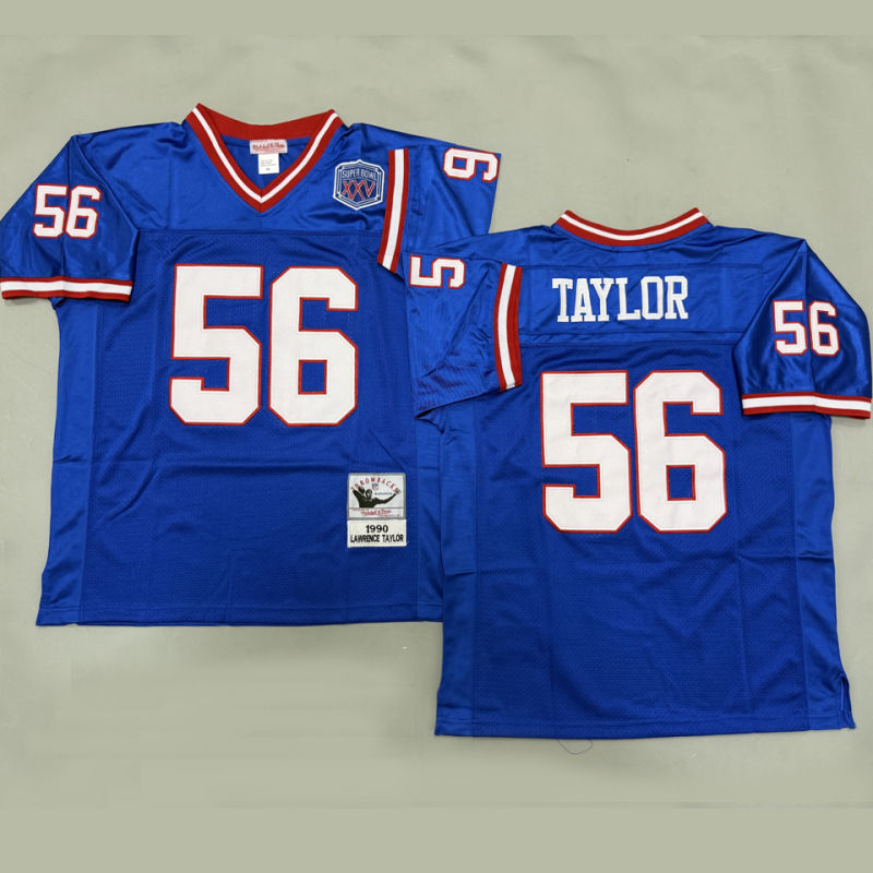 TAYLOR #56 Men's New York Giants Retro NFL Jersey