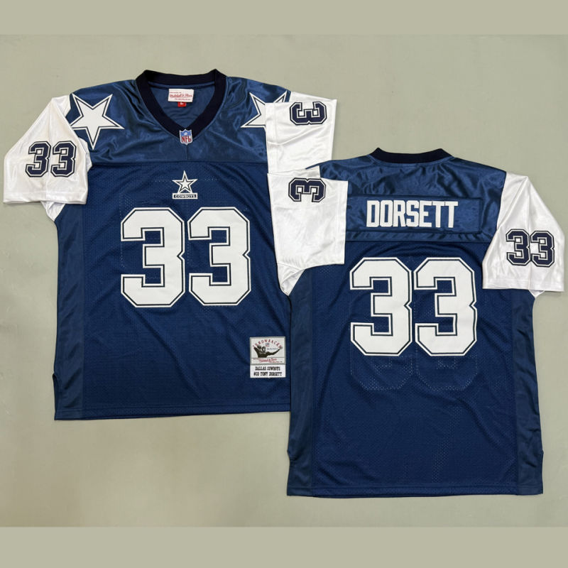 DORSETT #33 Men's Dallas Cowboys Retro NFL Jersey
