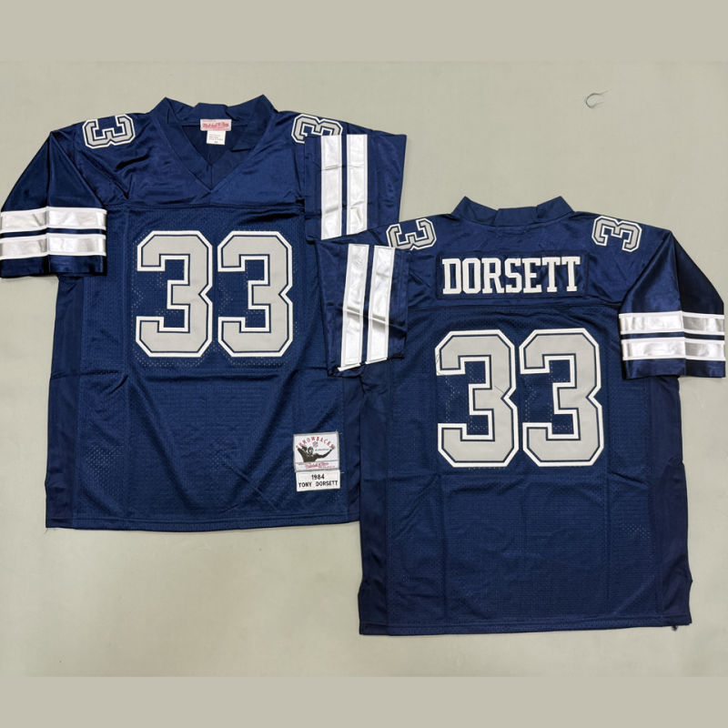 DORSETT #33 Men's Dallas Cowboys Retro NFL Jersey