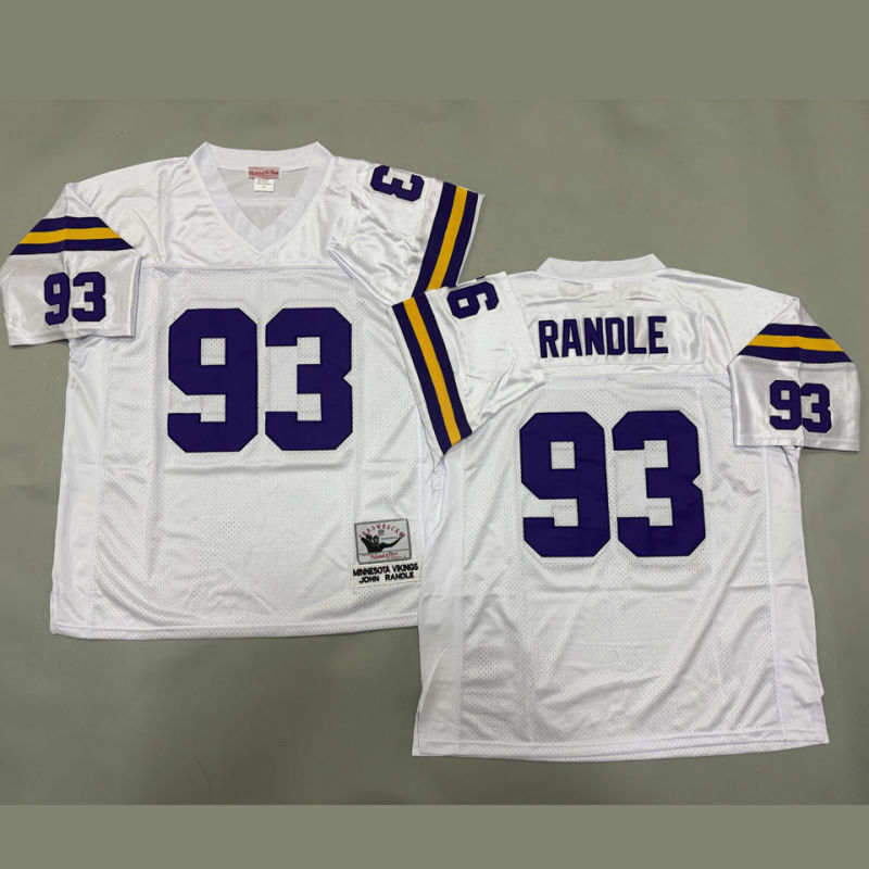 RANDLE #93 Men's Minnesota Vikings Retro NFL Jersey