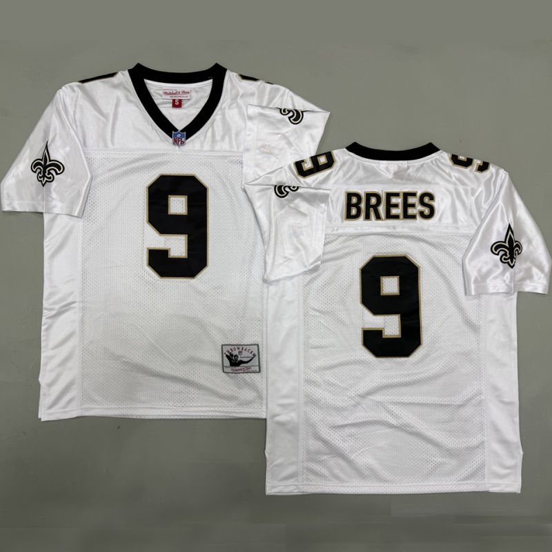 BREES #9 Men's New Orleans Saints Retro NFL Jersey