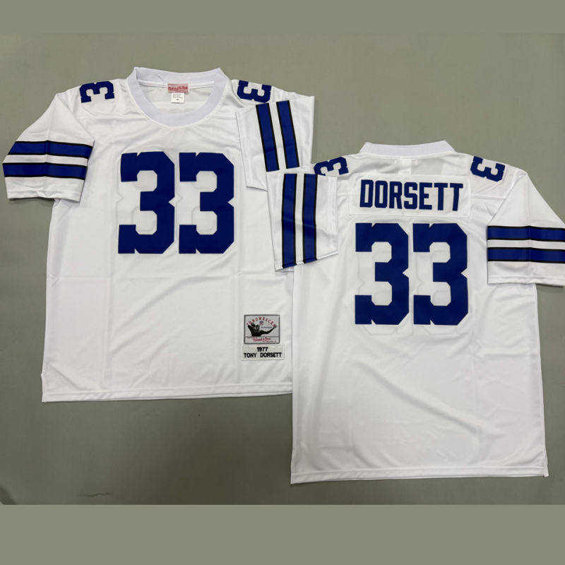 DORSETT #33 Men's Dallas Cowboys Retro NFL Jersey