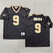 BREES #9 Men's New Orleans Saints Retro NFL Jersey 圣徒