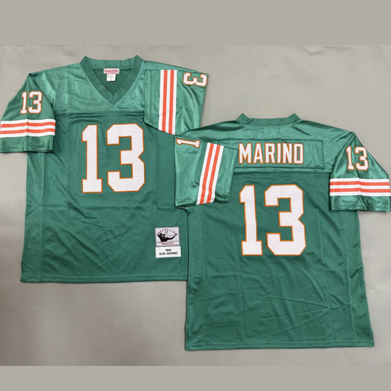 MARINO #13 Men's Miami Dolphins Retro NFL Jersey