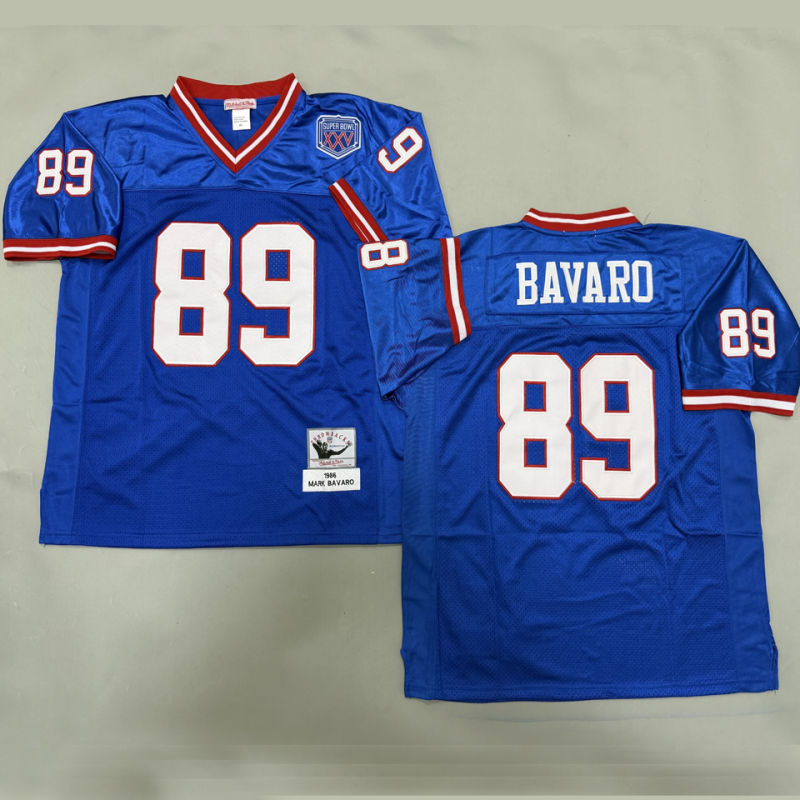 BAVARO #89 Men's New York Giants Retro NFL Jersey