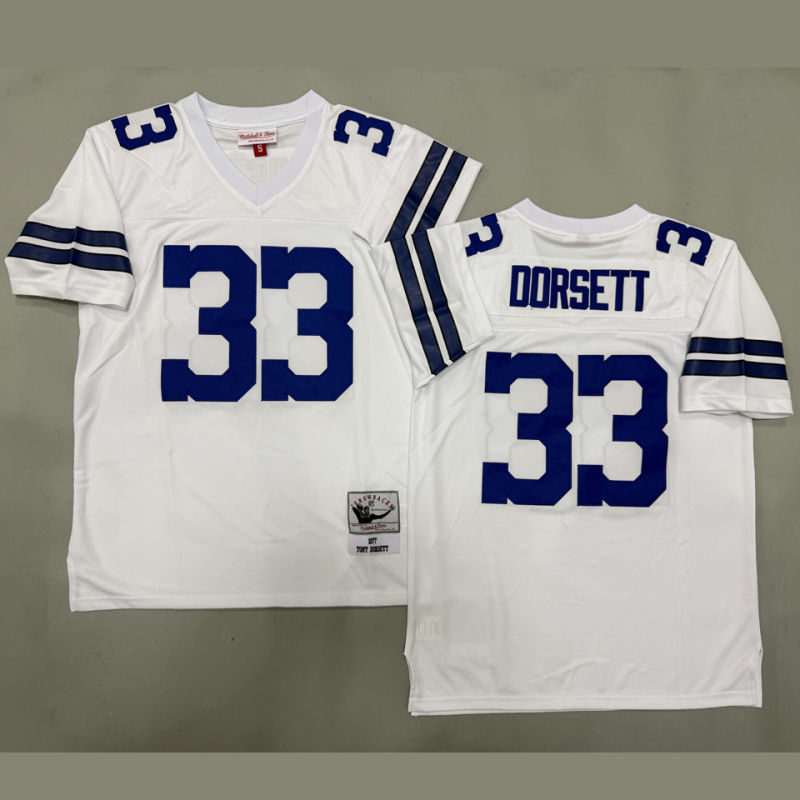 DORSETT #33 Men's Dallas Cowboys Retro NFL Jersey