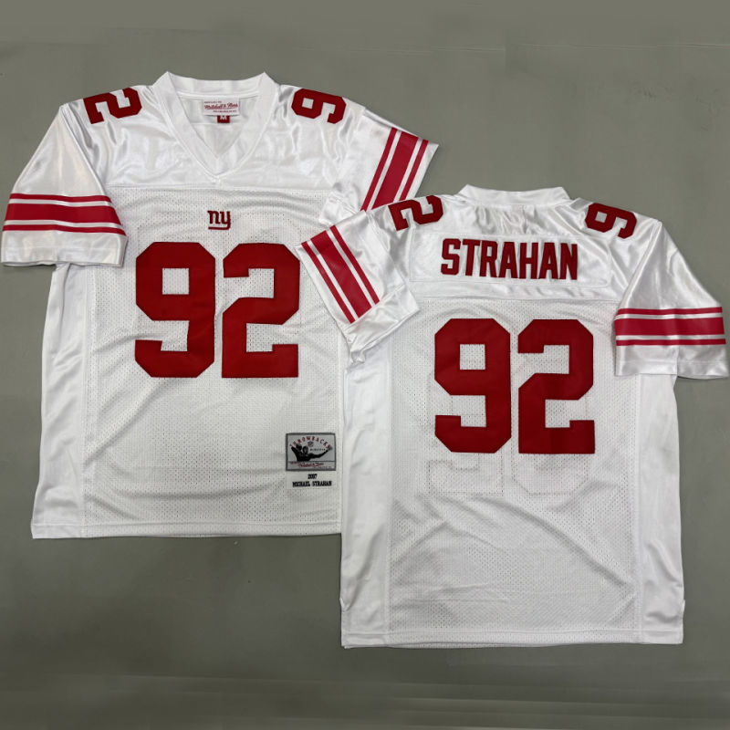 STRAHAN #92 Men's New York Giants Retro NFL Jersey