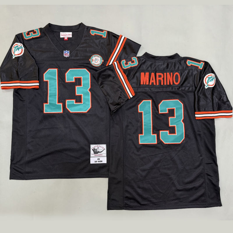 MARINO #13 Men's Miami Dolphins Retro NFL Jersey