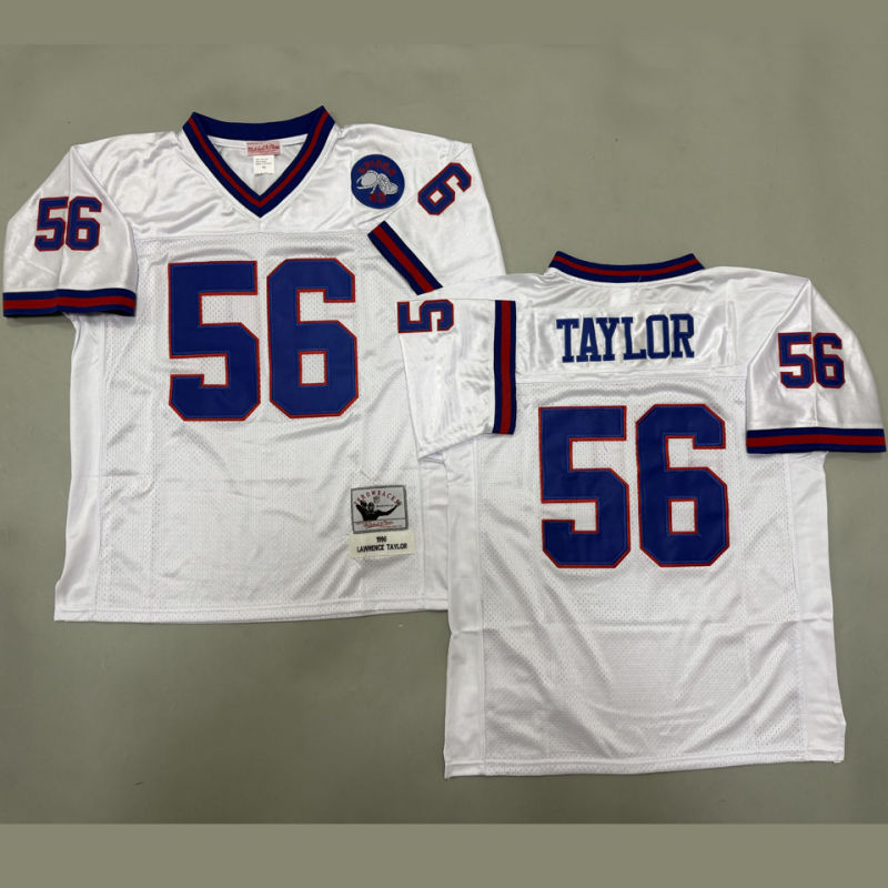 TAYLOR #56 Men's New York Giants Retro NFL Jersey