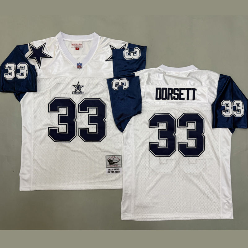 DORSETT #33 Men's Dallas Cowboys Retro NFL Jersey