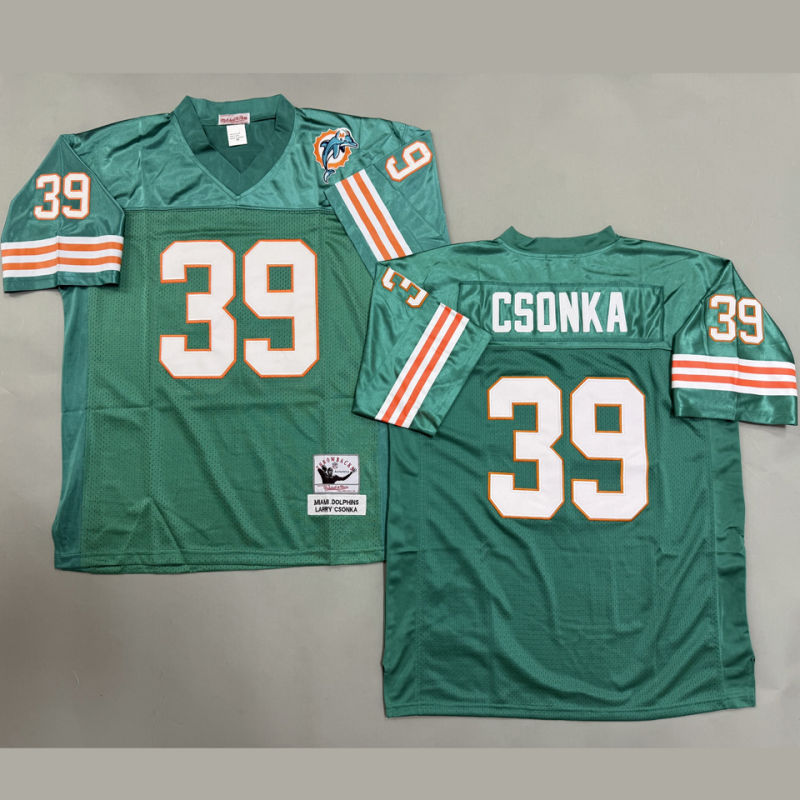 CSONKA #39 Men's Miami Dolphins Retro NFL Jersey