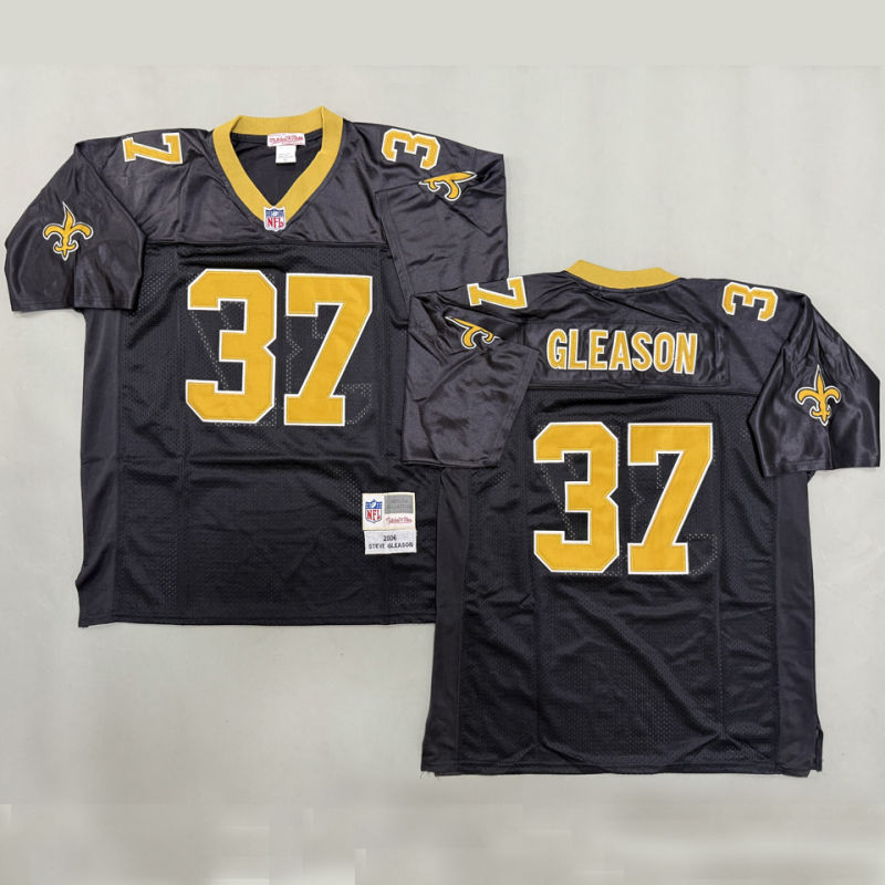 GLEASON #37 Men's New Orleans Saints Retro NFL Jersey