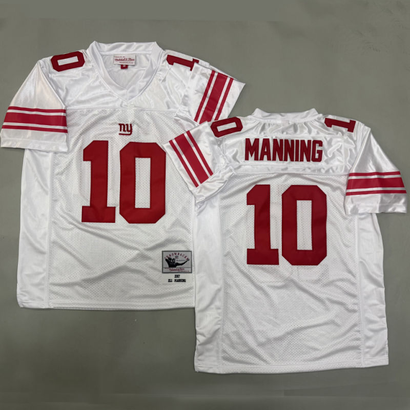 MANNING #10 Men's New York Giants Retro NFL Jersey