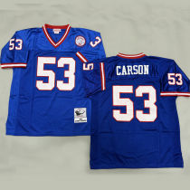 CARSON #53 Men's New York Giants Retro NFL Jersey 巨人
