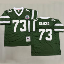 KLECKO #73 Men's New York Jets Retro NFL Jersey 喷气机