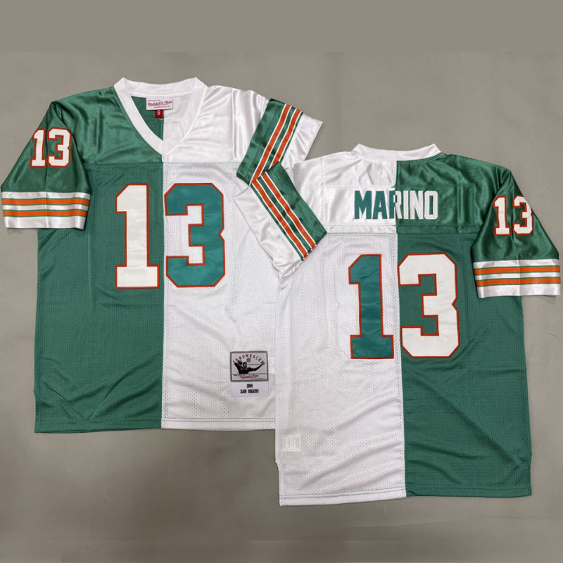 MARINO #13 Men's Miami Dolphins Retro NFL Jersey