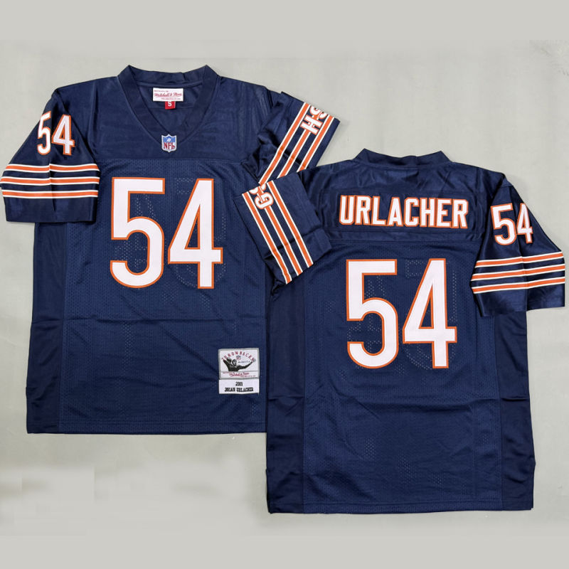 URLACHER #54 Men's Chicago Bears Retro NFL Jersey