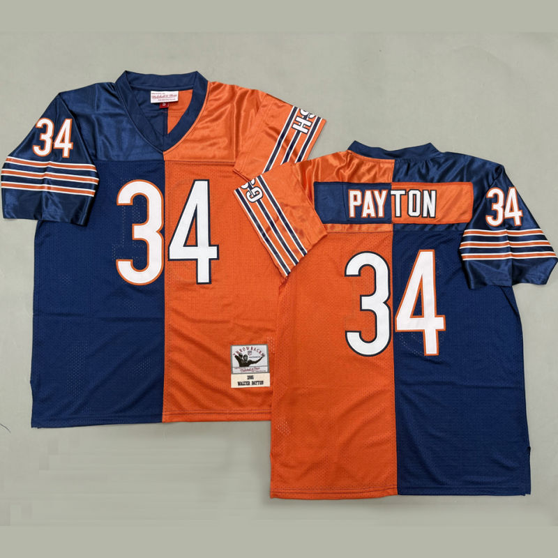 PAYTON #34 Men's Chicago Bears Retro NFL Jersey
