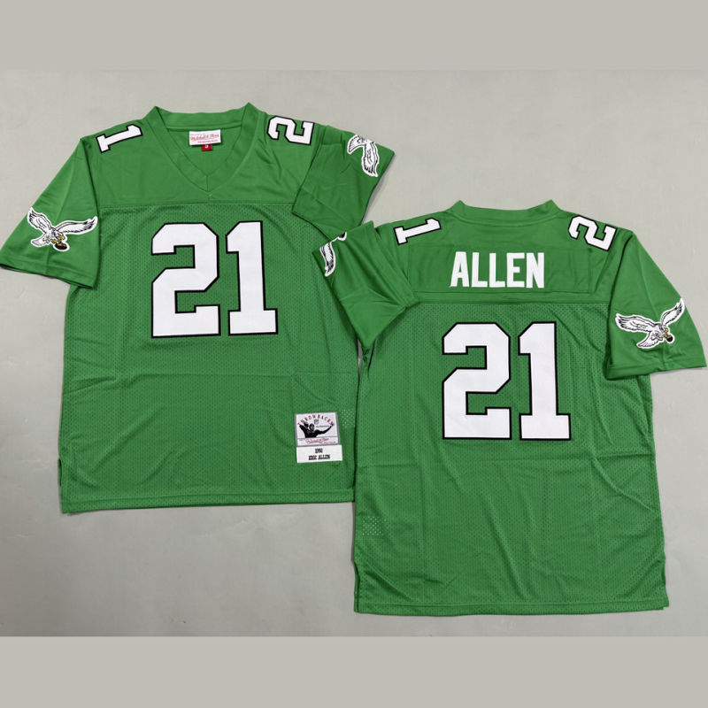ALLEN #21 Men's Philadelphia Eagles Retro NFL Jersey
