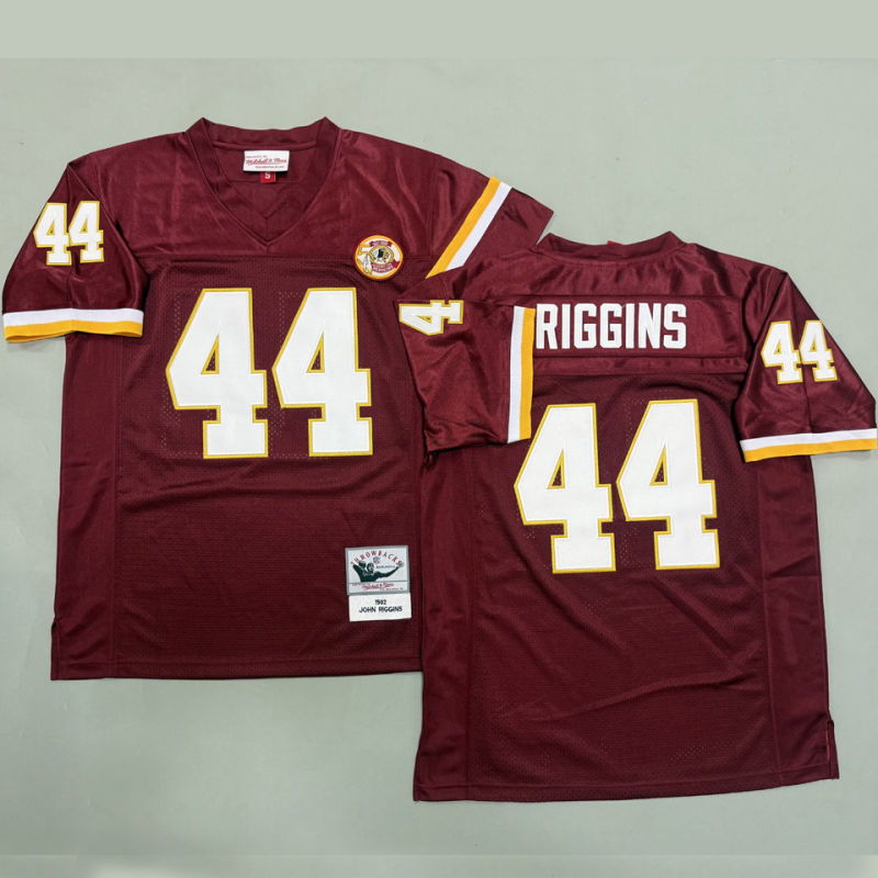 RIGGINS #44 Men's Washington Commanders Retro NFL Jersey