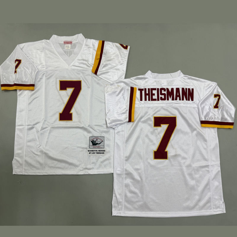 THEISMANN #7 Men's Washington Commanders Retro NFL Jersey