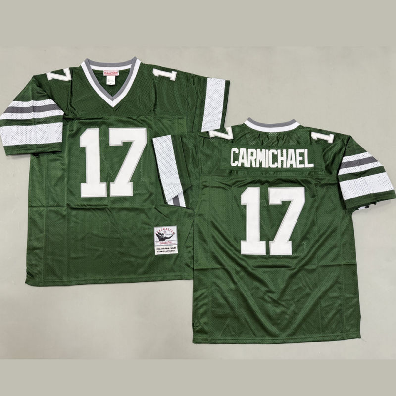 CARMICHAEL #17 Men's Philadelphia Eagles Retro NFL Jersey