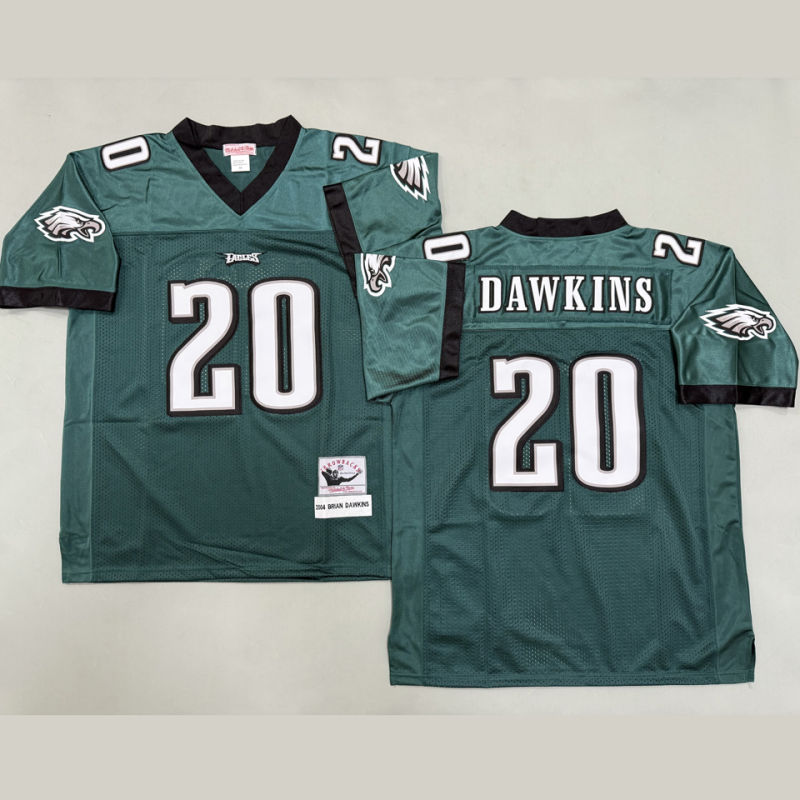 DAWKINS #20 Men's Philadelphia Eagles Retro NFL Jersey