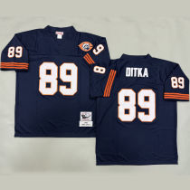 DITKA #89 Men's Chicago Bears Retro NFL Jersey 熊队