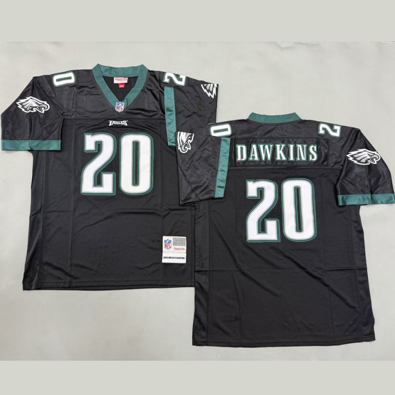 DAWKINS #20 Men's Philadelphia Eagles Retro NFL Jersey
