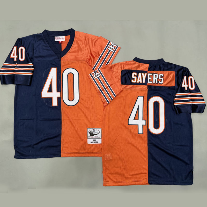 SAYERS #40 Men's Chicago Bears Retro NFL Jersey