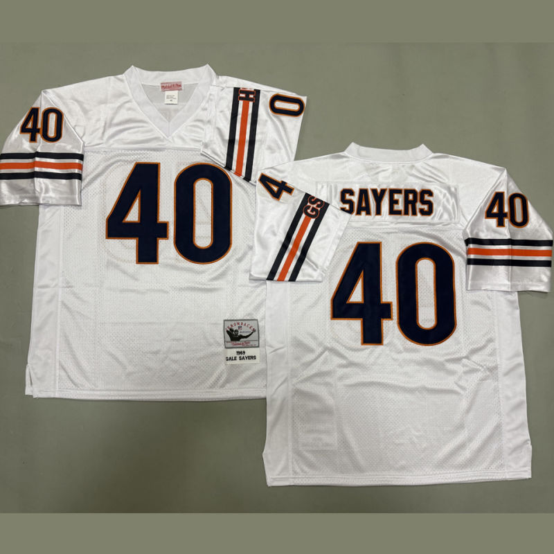 SAYERS #40 Men's Chicago Bears Retro NFL Jersey