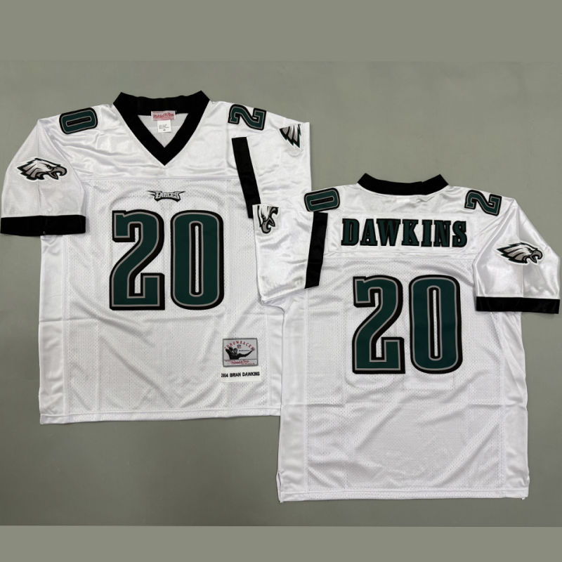 DAWKINS #20 Men's Philadelphia Eagles Retro NFL Jersey
