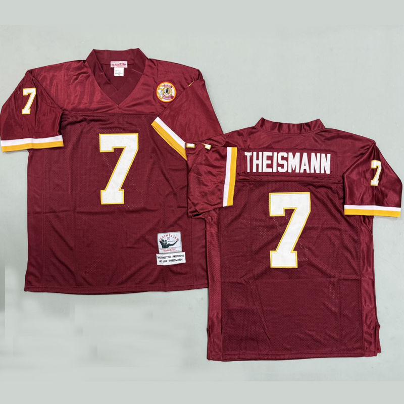 THEISMANN #7 Men's Washington Commanders Retro NFL Jersey