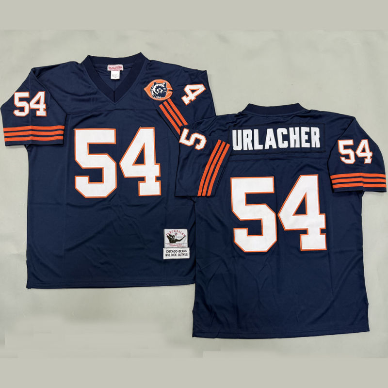 URLACHER #54 Men's Chicago Bears Retro NFL Jersey
